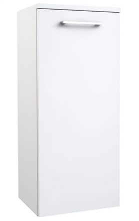 Bathroom - Side Cabinet Rajkot 91, Colour: White matt - 80 x 35 x 28 cm (h x w x d)