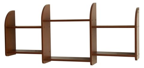 Suspended rack / Wall shelf Cikupa 29, Colour: Wallnut - Measurements: 62 x 137 x 20 cm (H x W x D)