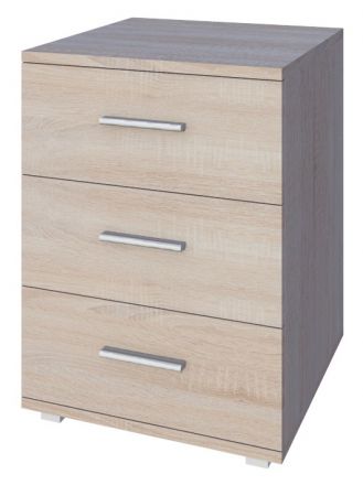 Chest of drawers Garut 06, Colour: Sonoma Oak - Measurements: 53 x 50 x 50 cm (H x W x D)