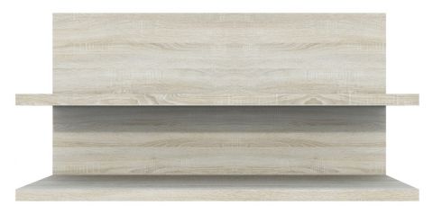 Suspended rack / Wall shelf Pamulang 13, Colour: Sonoma Oak - Measurements: 62 x 120 x 25 cm (H x W x D)