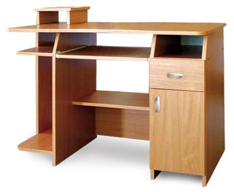 Desk Banjaran 15, Colour: Alder - Measurements: 76 x 110 x 55 cm (H x W x D)