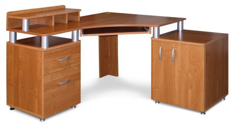 Desk Banjaran 16, Colour: Alder - Measurements: 91 x 142 x 130 cm (H x W x D)