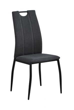Chair Maridi 249, Colour: Dark Grey - Measurements: 97 x 47 x 54 cm (H x W x D)