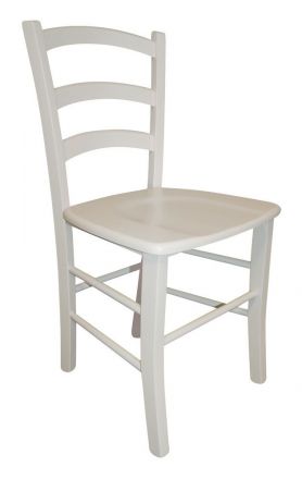 Chair Maridi 275, Colour: White - Measurements: 86 x 43 x 43 cm (H x W x D)