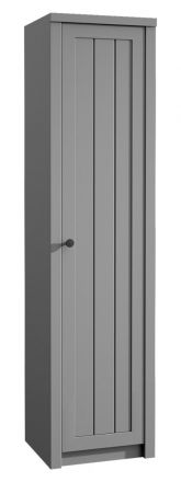 Cupboard Segnas 07, Colour: Grey - 198 x 50 x 43 cm (h x w x d)
