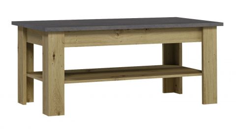 Coffee table Talimatau 09, Colour: Oak / Grey - 120 x 60 x 51 cm (W x D x H)