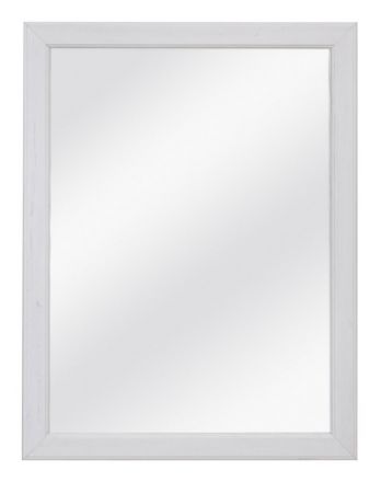 Mirror Bibaor 11, Colour: Oak white - 98 x 75 x 2 cm (H x W x D)