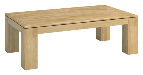 Coffee table "Lipik" 26, solid Oak - Measurements: 41 x 120 x 70 cm (H x W x D)