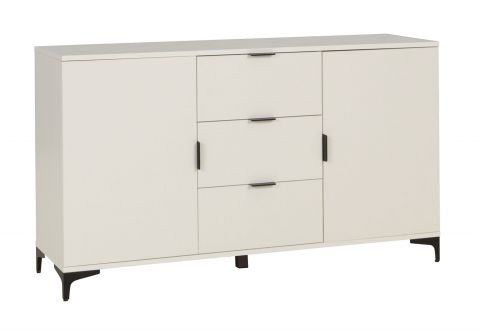 Chest of drawers "Kandalica" 04, Colour: White - Measurements: 85 x 150 x 40 cm (H x W x D)