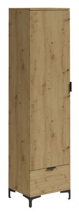 Hinged door cabinet / Closet "Kandalica" 06, Colour: Oak Artisan - Measurements: 195 x 50 x 40 cm (H x W x D)