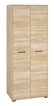 Closet Vacaville 22, Colour: Sonoma Oak Light - Measurements: 200 x 80 x 51 cm (H x W x D), with 2 doors and 4 compartments.