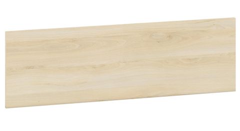 Back wall panel for teenager's room - suspended rack / Wall shelf Greeley 18, Colour: Beech - Measurements: 29 x 92 x 2 cm (h x w x d)