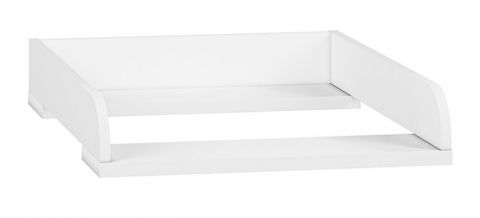 Changing unit for Children's room - Chest of drawers Egvad 10 and 11, Colour: White - Measurements: 11 x 55 x 73 cm (H x W x D)