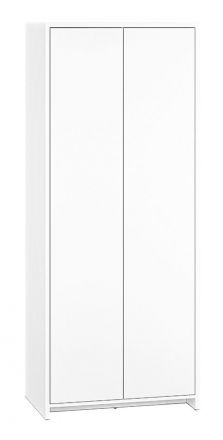 Drehtürenschrank / Kleiderschrank Tornved 03, Farbe: Weiß - Abmessungen: 197 x 80 x 51 cm (H x B x T)