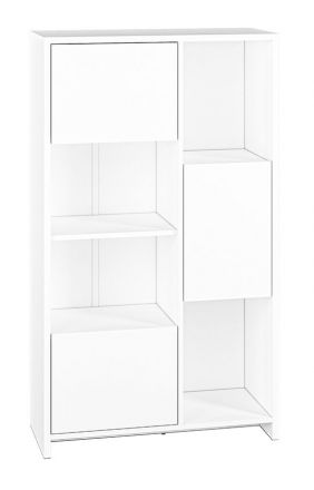Shelf Tornved 04, Colour: White - Measurements: 138 x 80 x 34 cm (H x W x D)