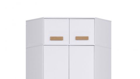 Cabinet top Fafe 16, Colour: White - Measurements: 40 x 91 x 91 cm (H x W x D).