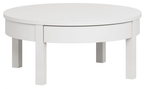 Coffee table, Colour: White - Measurements: 80 x 80 x 36 cm (W x D x H)