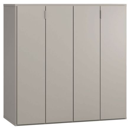 Bar cabinet Bentos 03, Colour: Grey - Measurements: 114 x 112 x 47 cm (H x W x D)