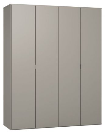 Hinged door closet / Wardrobe Bentos 15, Colour: Grey - Measurements: 232 x 185 x 57 cm (H x W x D)