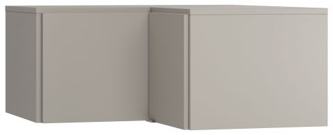 Attachment for corner wardrobe Bentos 14, Colour: Grey - Measurements: 45 x 102 x 104 cm (H x W x D)