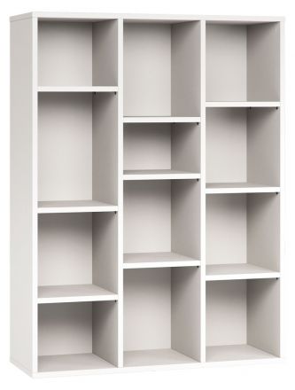 Shelf Bellaco 49, Colour: White - Measurements: 151 x 112 x 38 cm (h x w x d)