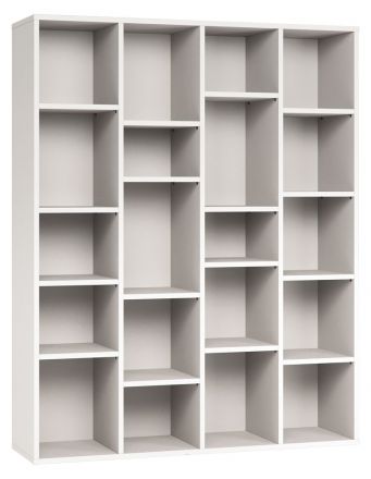 Shelf Bellaco 50, Colour: White - Measurements: 187 x 149 x 38 cm (h x w x d)