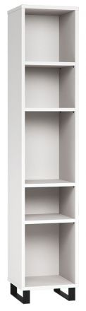 Shelf Chiflero 47, Colour: White - Measurements: 195 x 39 x 38 cm (h x w x d)