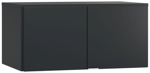 Attachment for two doors wardrobe Chiflero, Colour: Black - Measurements: 45 x 93 x 57 cm (H x W x D)