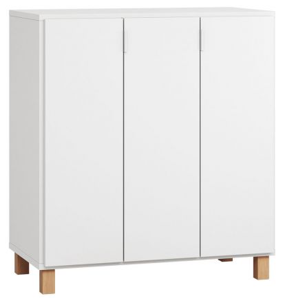 Dresser Invernada 06, Colour: White - Measurements: 100 x 90 x 47 cm (H x W x D)