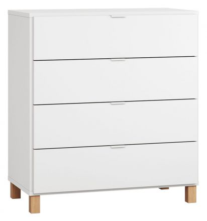 Dresser Invernada 07, Colour: White - Measurements: 100 x 90 x 47 cm (H x W x D)