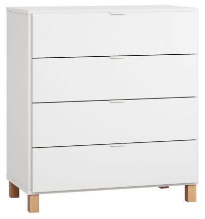 Dresser Invernada 08, Colour: White - Measurements: 100 x 90 x 47 cm (H x W x D)