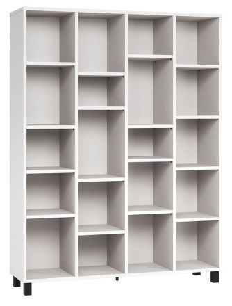 Shelf Pantanoso 25, Colour: White - Measurements: 195 x 149 x 38 cm (H x W x D)
