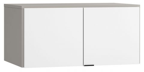 Attachment for two doors wardrobe Pantanoso 38, Colour: Grey / White - Measurements: 45 x 93 x 57 cm (H x W x D)