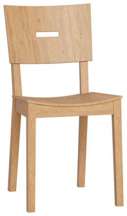 Chair solid oak, Colour: Oak - Measurements: 86 x 43 x 50 cm (H x W x D)