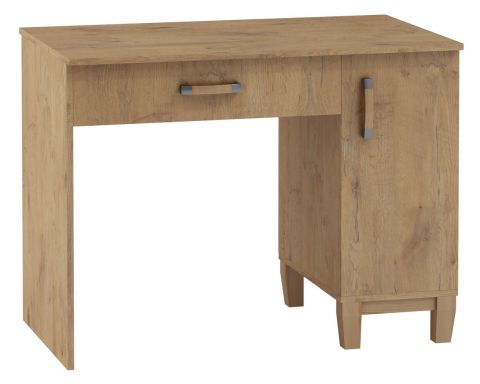 Alotau 02 desk, colour: oak - Measurements: 76 x 100 x 60 cm (H x W x D)