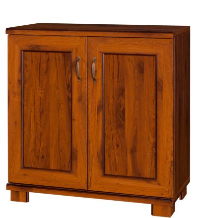 Chest of drawers Dahra 11, Colour: Oak Brown - 94 x 90 x 45 cm (h x w x d)