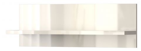 Suspended rack / Wall shelf Garim 40, Colour: Beige high gloss - 30 x 90 x 21 cm (h x w x d)