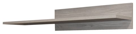 Suspended rack / Wall shelf Colmenar 04, Colour: Oak - Measurements: 17 x 100 x 25 cm (H x W x D)