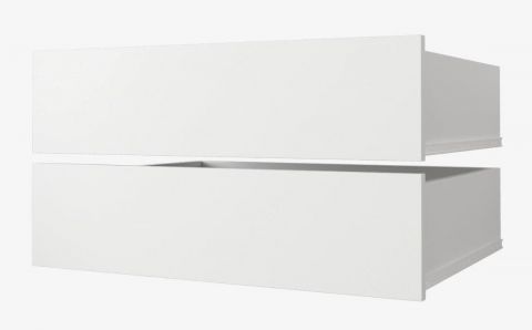 Drawers for closet, set of 2, Colour: white - for closets with width 100 cm
