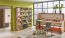 Children's room - Shelf Marcel 15, Colour: Grey / brown - Measurements: 144 x 34 x 35 cm (h x w x d)