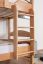 Bunk bed "Easy Premium Line" K10/n, solid beech wood, clearly varnished, convertible - 90 x 200 cm