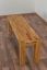 Bench Wooden Nature 133 Solid Oak - 120 x 33 cm (W x D)