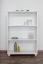 Shelves Pine solid wood white lacquered Junco 52B - Dimension 120 x 80 x 42 cm