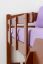 Highsleeper bed "Easy Premium Line" K14/n, solid beech wood, convertible, cherry-coloured - 90 x 200 cm