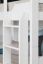 Adult bunk bed 'Easy premium Line' K13/n, rounded head and foot, Beech solid wood White - 90 x 200 cm (W x l), divisible