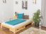 Children's bed / Youth bed A8, solid pine wood, incl. slatted frame - 140 x 200 cm