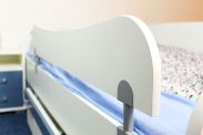 Bed protection rail for kid bed Benjamin, Colour: White - Measurements: 29 x 120 cm (h x w)