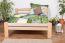 Single bed "Easy Premium Line" K4, solid beech wood, clearly varnished - 140 x 200 cm 