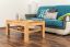 Coffee table Wooden Nature 08 Core Beech Solid Oiled - Dimensions 45 x 100 x 70 cm (H x W x D)