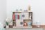 Children's room - Chest of drawers Elias 17, Colour: Light Brown / Grey - Measurements: 79 x 96 x 40 cm (h x w x d)